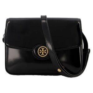 Tory Burch Glossy Black Crossbody Bag